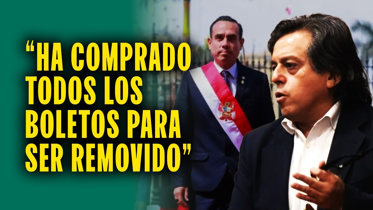 Congresista Málaga critica duramente a Jerí en moción de censura: 