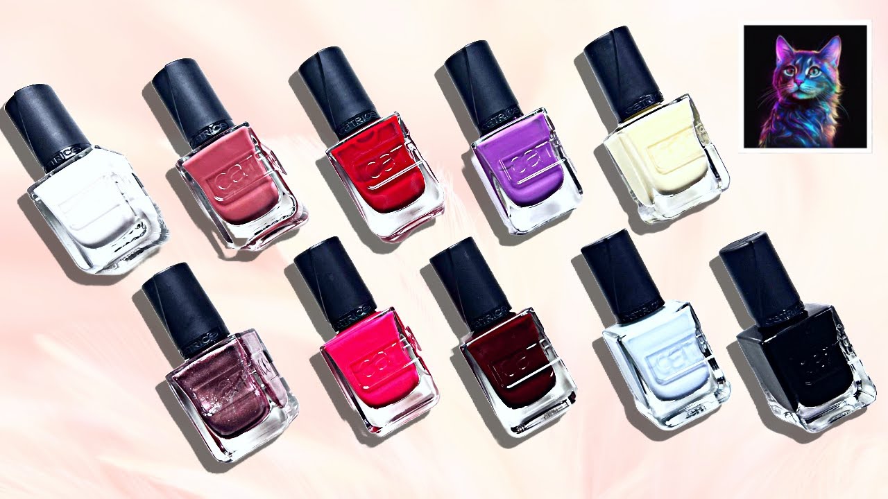 Catrice Gel Affair Nagellacke Swatches & Review Teil II | Neuerscheinung Januar 2025