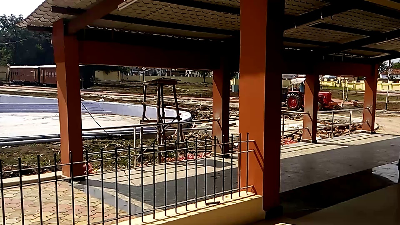 Construction work of narrow gauge museum nainpur