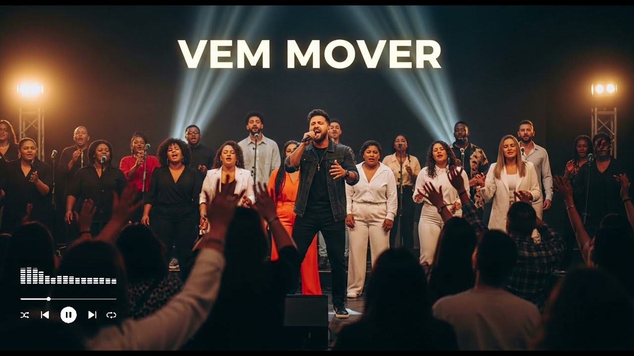 Vem Deus!🔥Vem Mover - LeoIaGospel ✨DignoDeLouvorIA  (Groove Moderno)