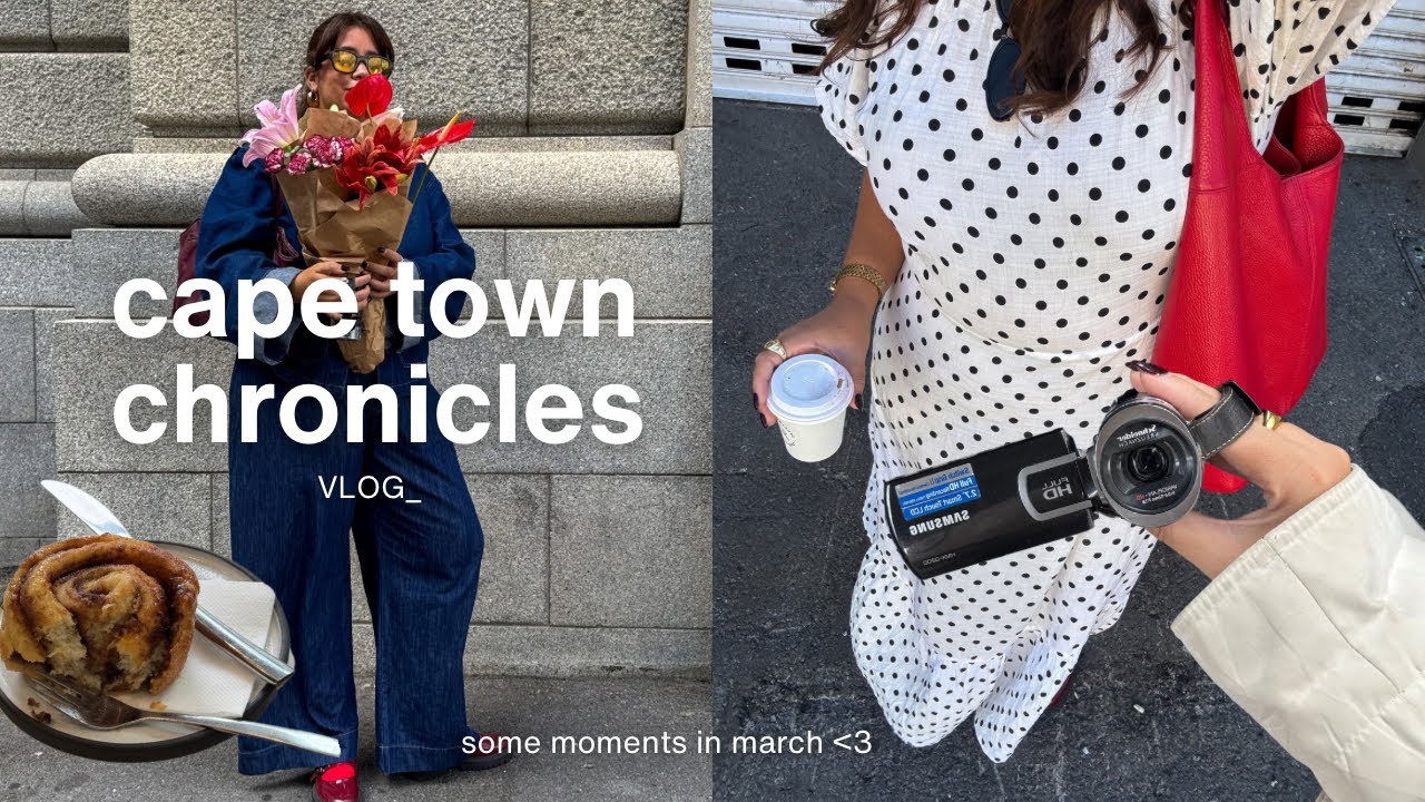cape town vlog | moments in march | events, cas concert, exploring the city + more