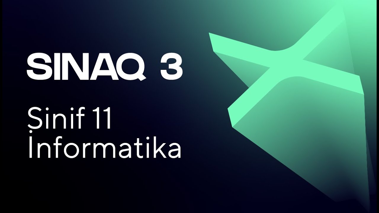 İnformatika 11-ci sinif   Güvən Sınaq 3   Qrup fənləri üzrə