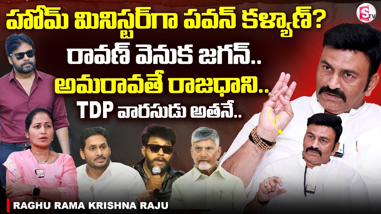 AP Speaker Raghurama Krishnam Raju Exclusive Interview |Prashna Ravan Controversy |SumanTV Nirupama