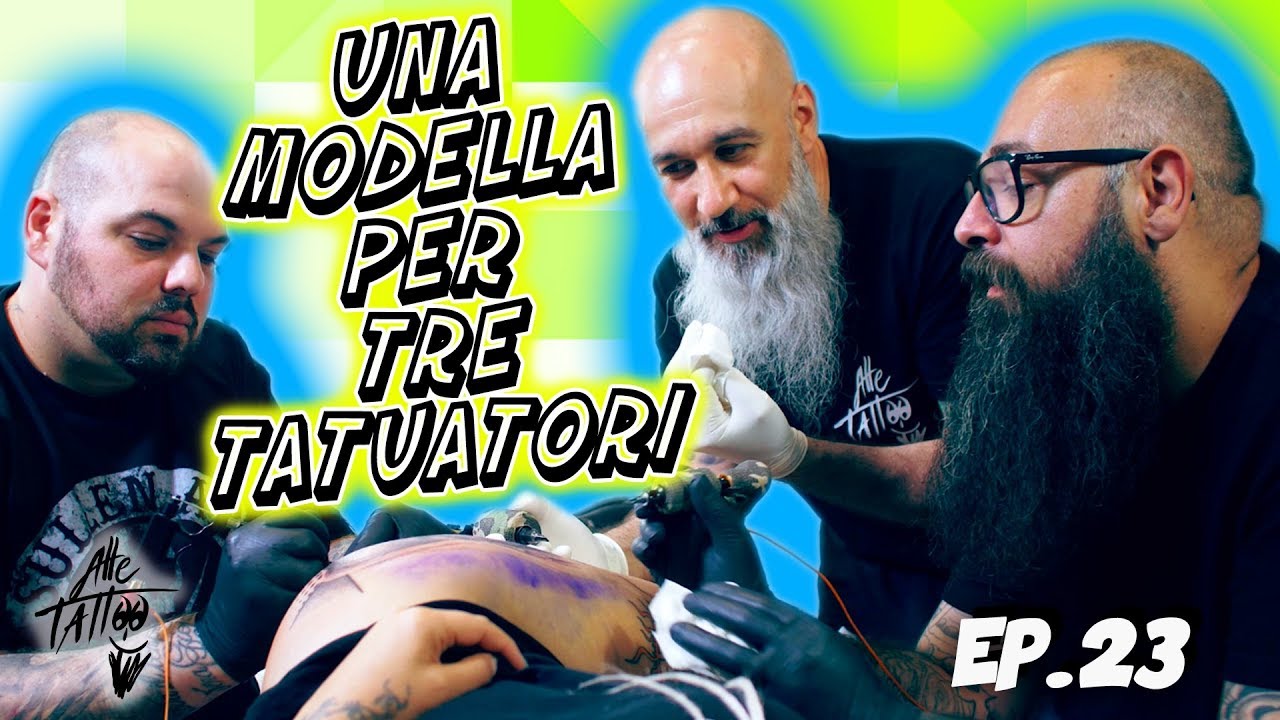 Una Modella per tre Tatuatori | Tattoo Break ep.23