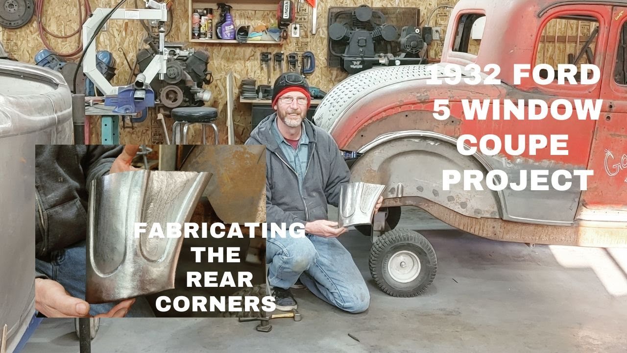 1932 Ford 5 Window Coupe - How Did I Make the Rear Corner Patch Panel?