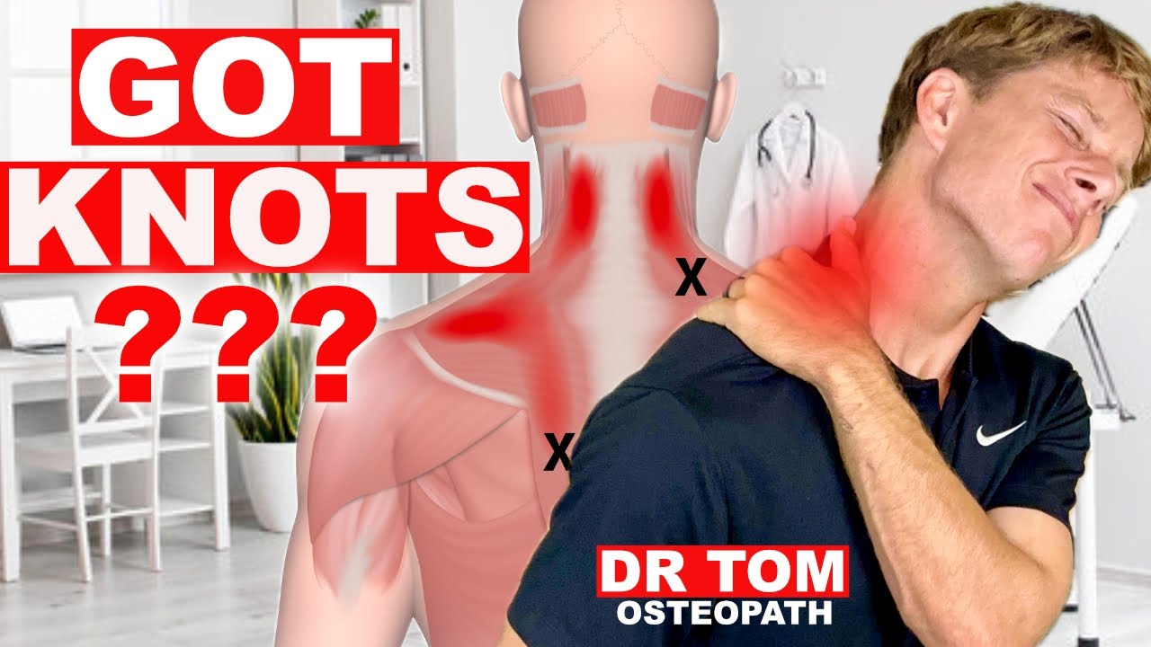 ELIMINATE Muscle Knots in your Shoulders & Neck - Best 5 Techniques