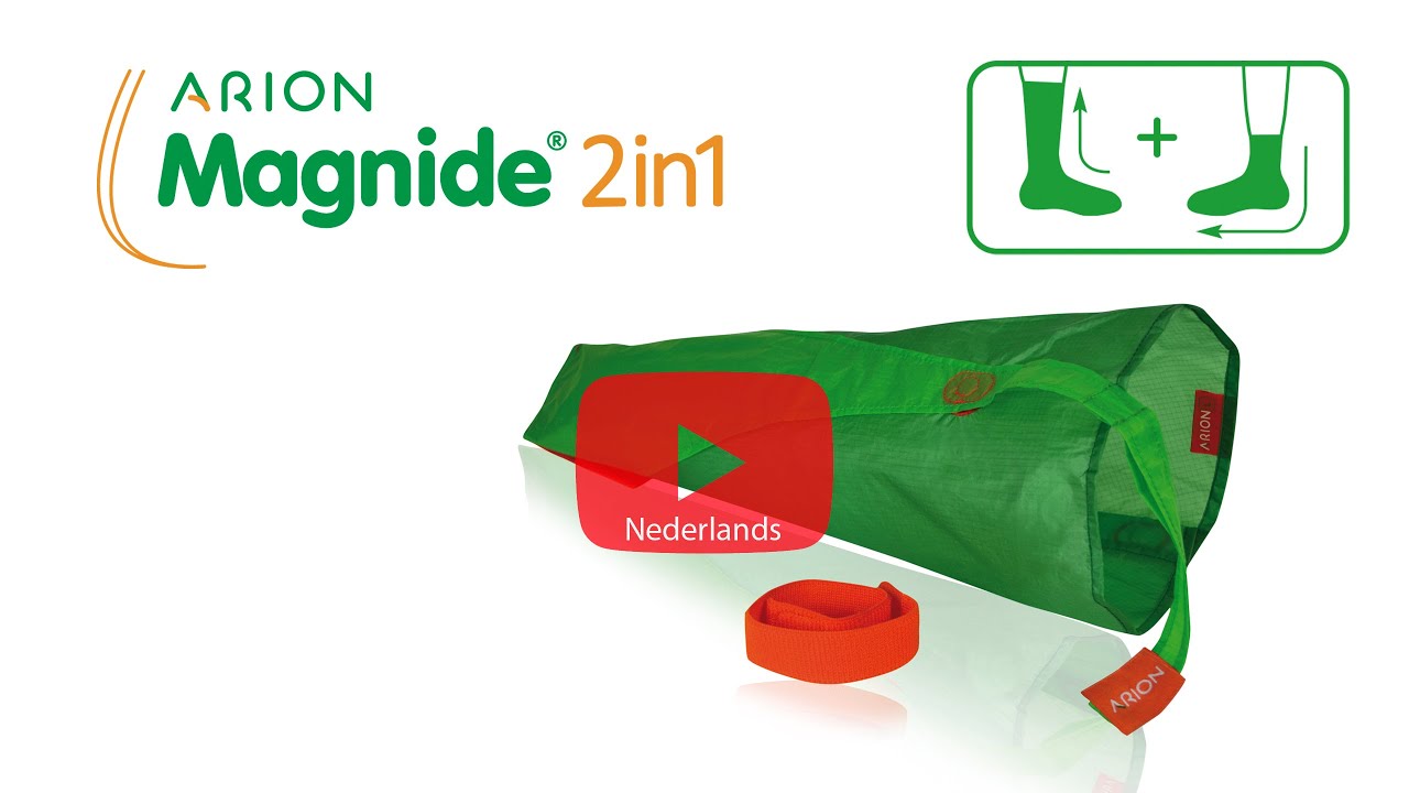 Arion Magnide® 2in1, aan- en uittrekhulp voor medische compressiekousen met gesloten teenstuk (NL)
