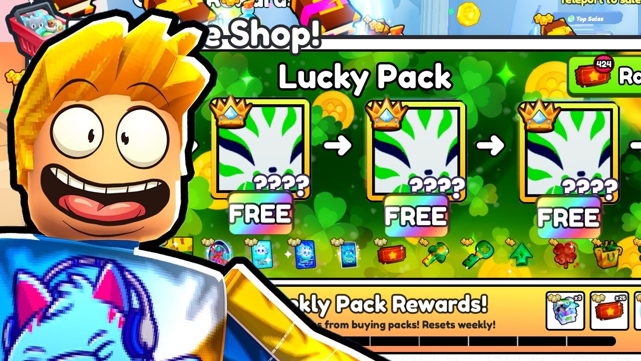 Мне невероятно повезло с набором &laquo;Навсегда&raquo; в Pet Simulator 99.