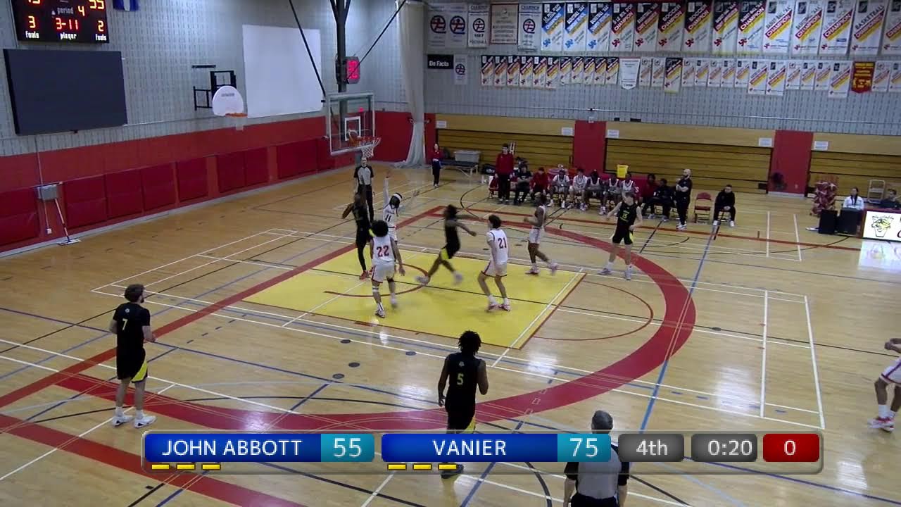 RSEQ Basketball masculin 🏀  John Abbott @ Vanier [2026-02-01]