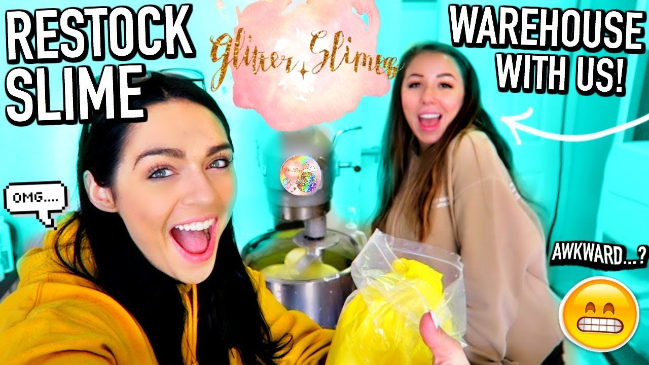 Restock with me SLIME RODEO at GLITTER SLIMES WAREHOUSE! *top secret slimes...*