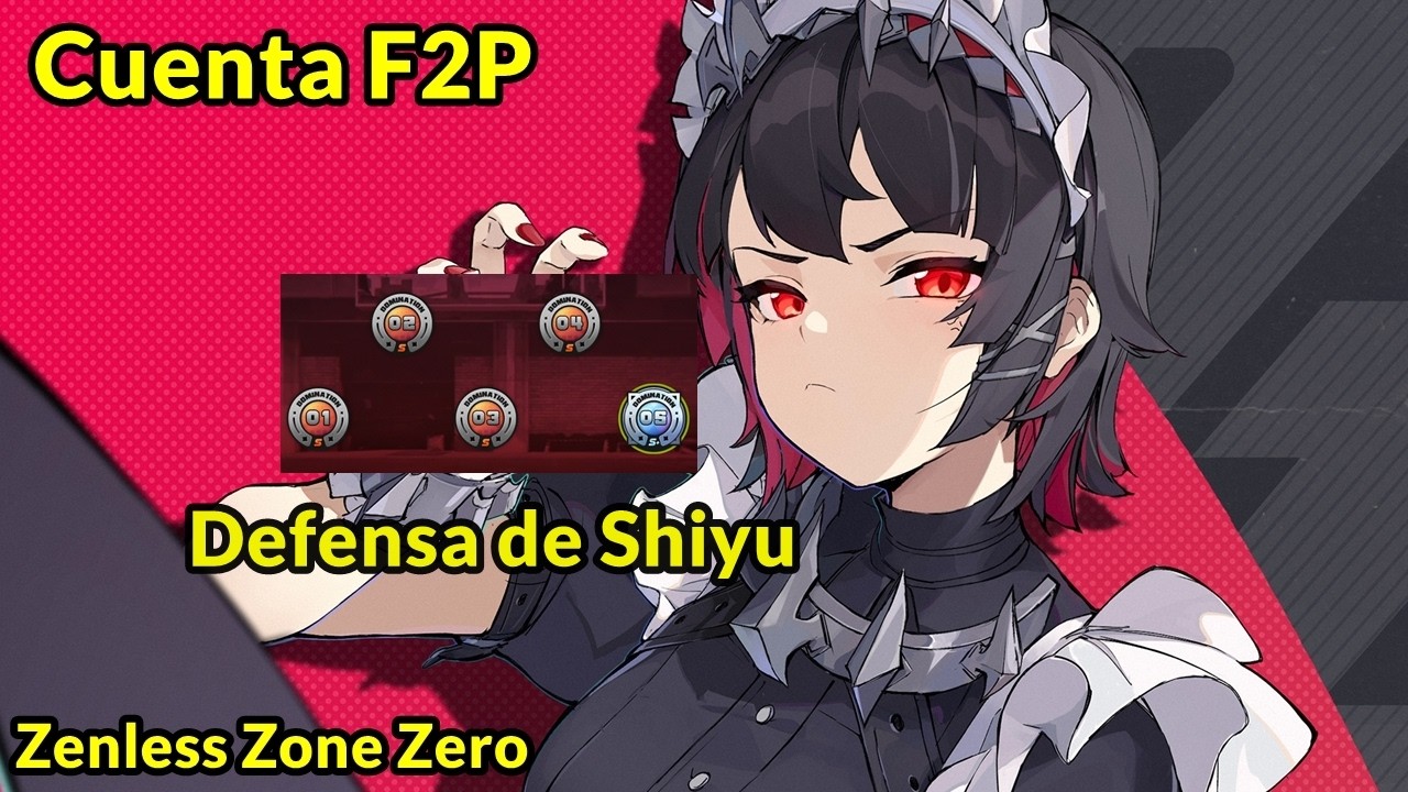 Migajeando la Defensa de Shiyu Aria Cuenta F2P Zenless Zone Zero