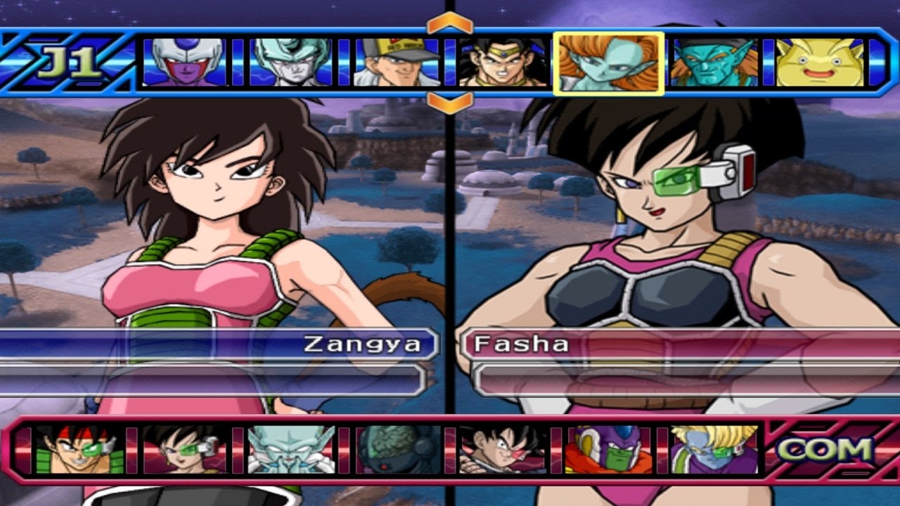 Dragon Ball Z Budokai Tenkaichi 3 - Gine (Mother of Goku) VS Fasha *Epic Battle of Saiyans Girls
