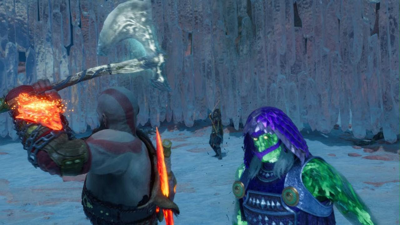 God of War Ragnarök - triple berseker