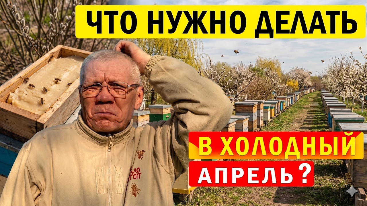 Весенние работы на пасеке. Что нужно делать с пчелами в апреле?