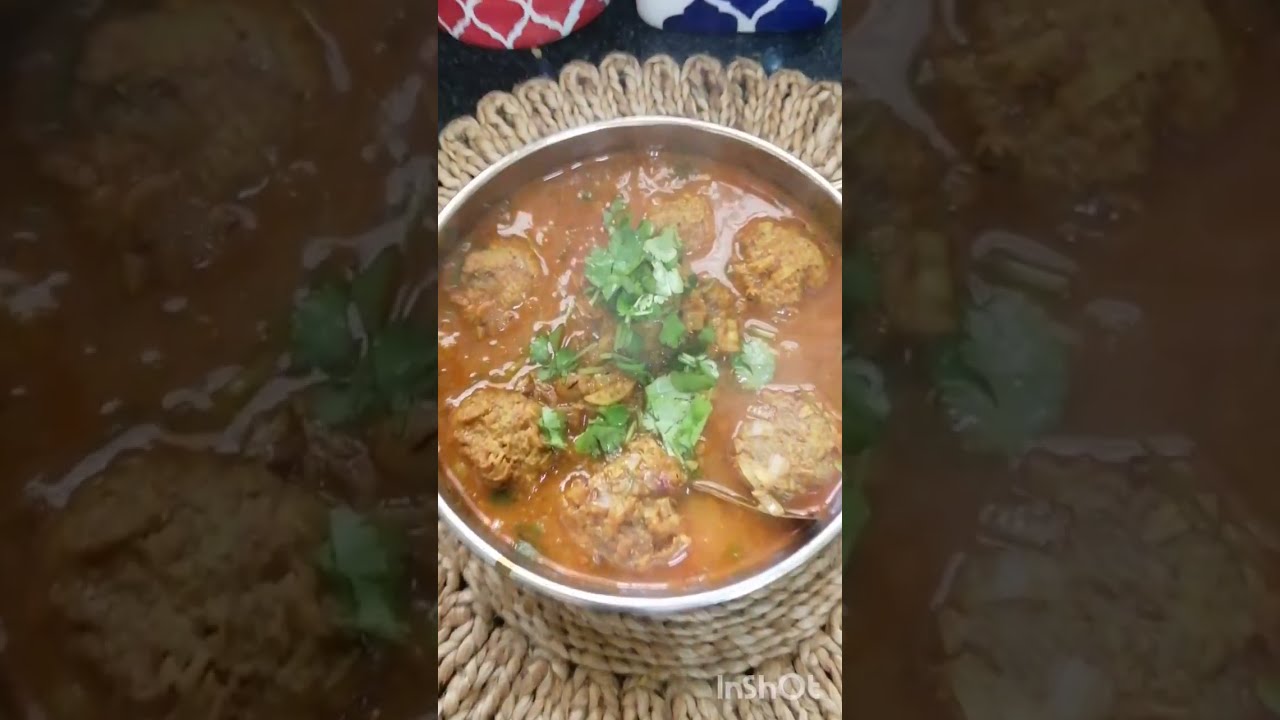 Healthy soyabean kofta recipe 😋👌#soyachunks #soyabean #indianfood #trending #ytshorts #foryou 