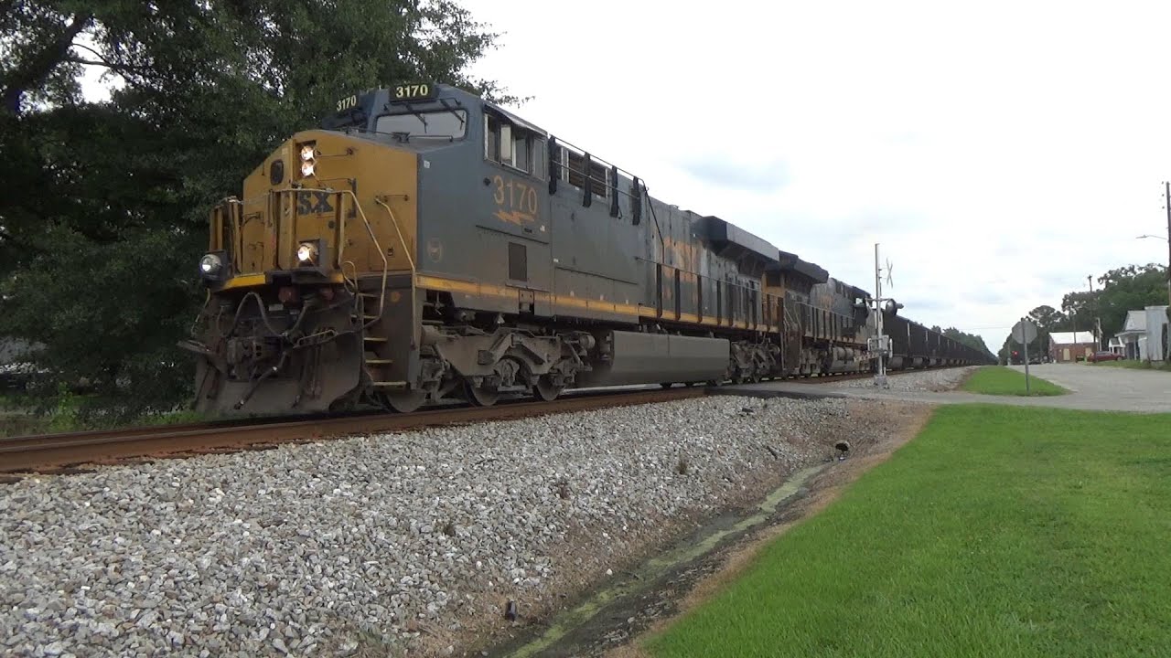Railfanning the CSX South End Subdivision Ft. CSX, NS, Amtrak