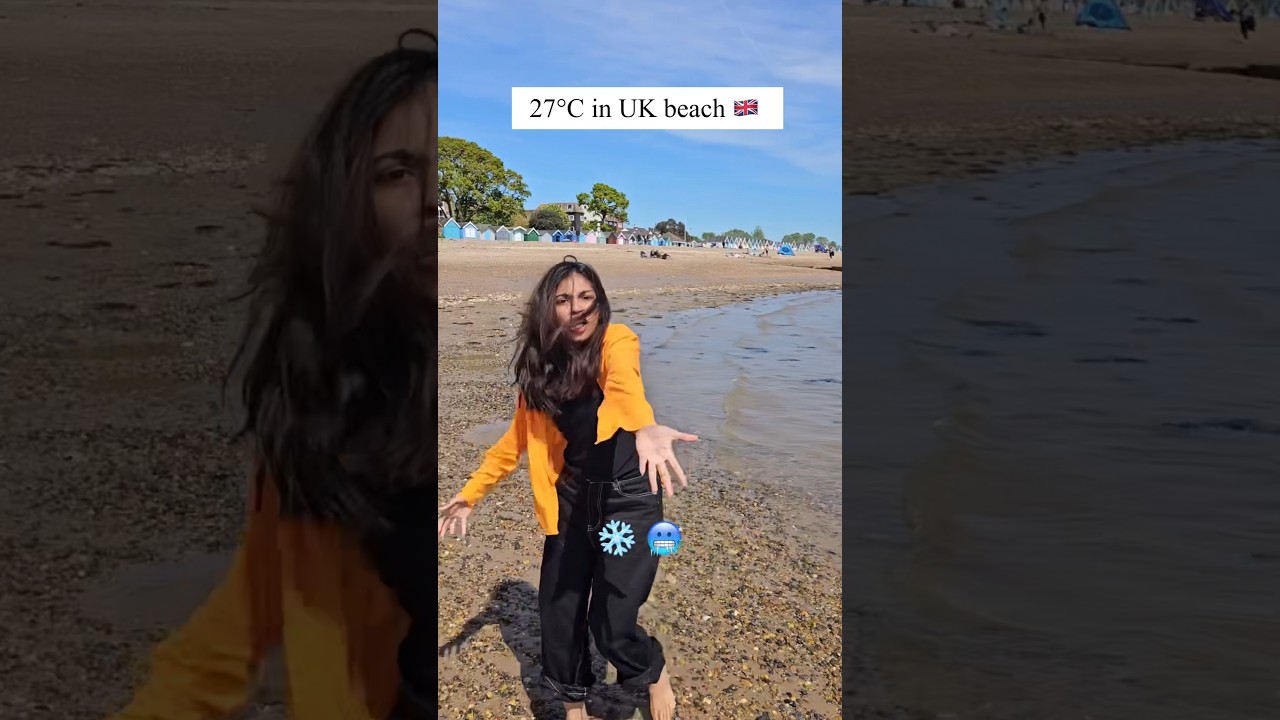 Uk beach 🇬🇧 vs chennai beah 🇮🇳 #londontamil