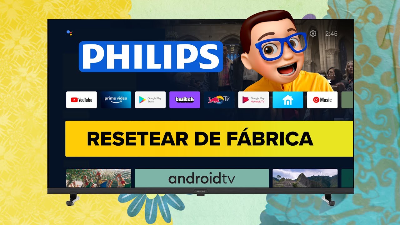 Cómo RESTABLECER Smart TV PHILIPS de Fábrica 💙 | ANDROID TV ✅