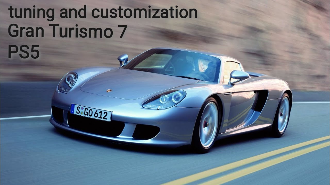 Gran Turismo 7 - PS5 - tuning and customization Porsche Carrera GT 04'