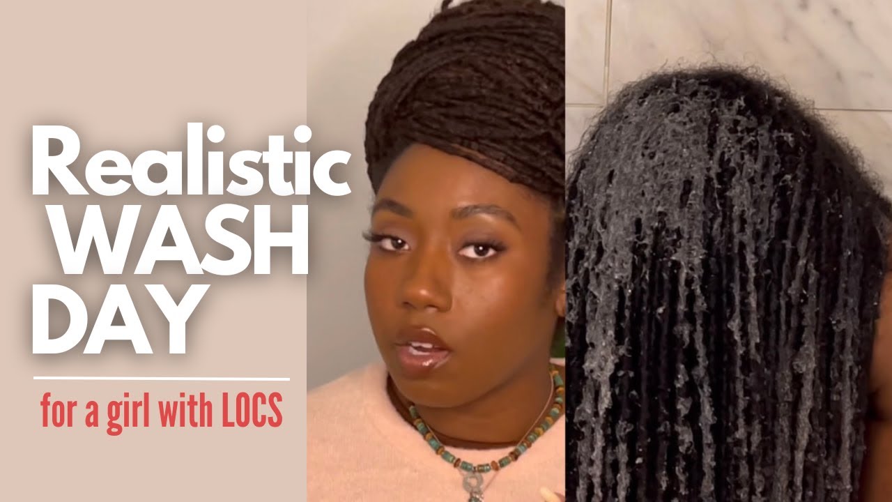 LOCS: How I wash my Locs, what a realistic Wash Day looks like for me