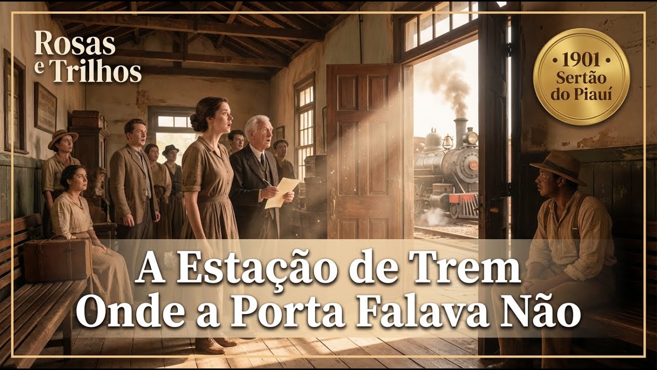 A Estação de Trem Onde a Porta Falava Não