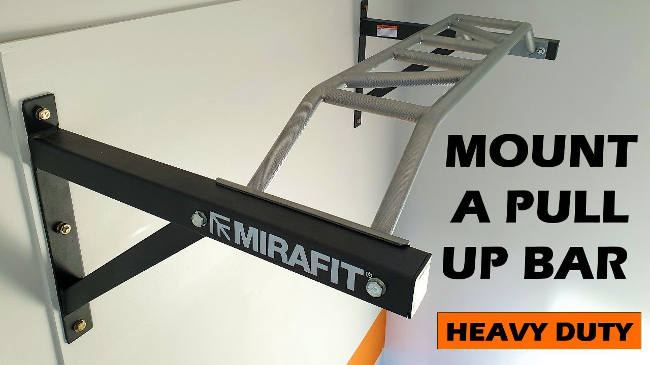 Pull Up Bar Wall Mounted (Heavy Duty Fix)