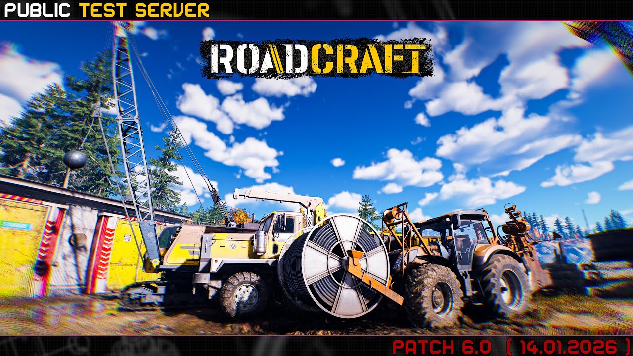 RoadCraft ➤ Public Test Server 6.0 ( 14.01.2026 )