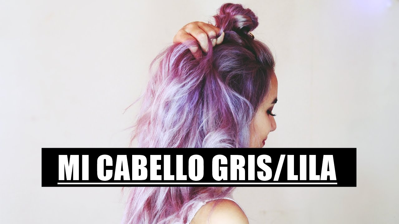 Todo sobre mi cabello GRIS/LILA ☽