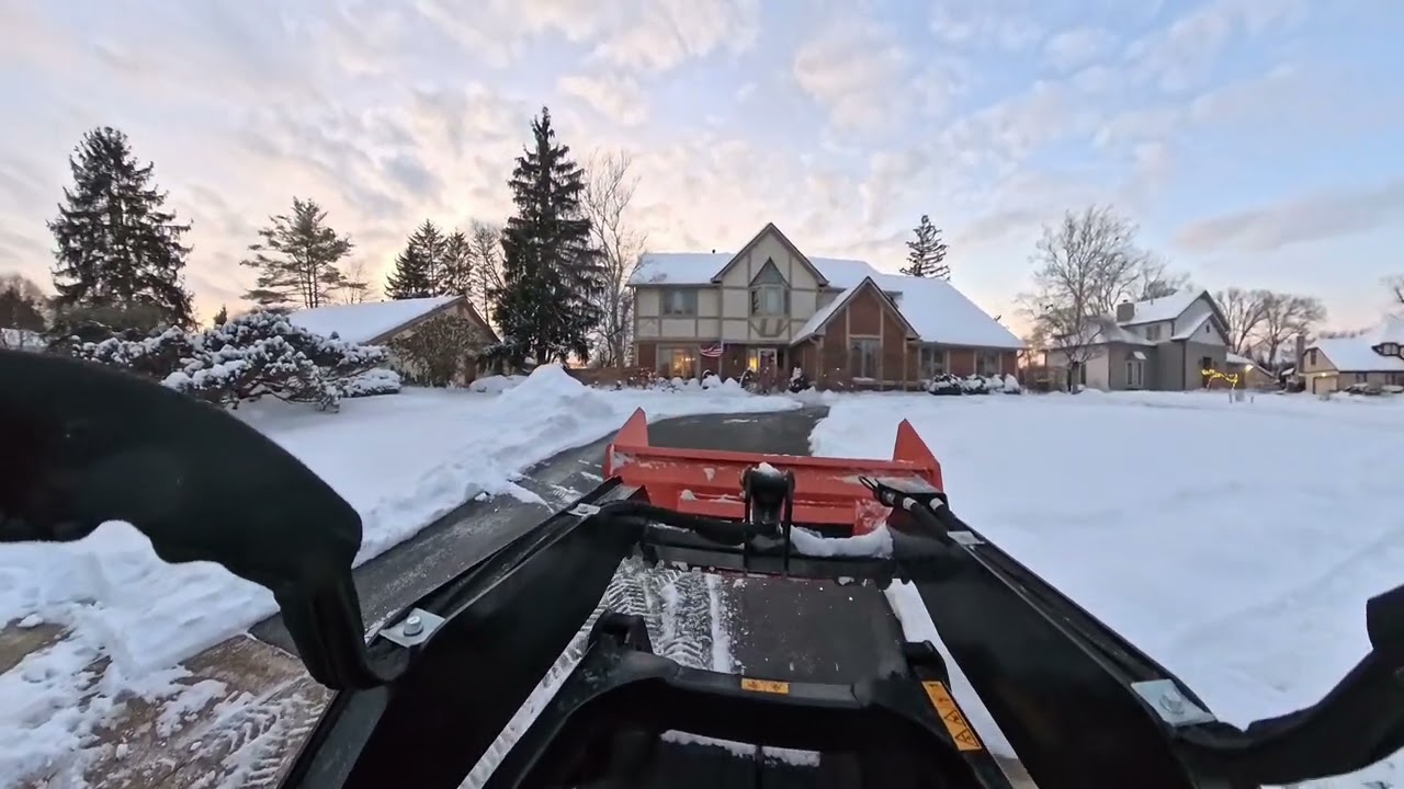 Toro tx1000 turbo shoveling snow 