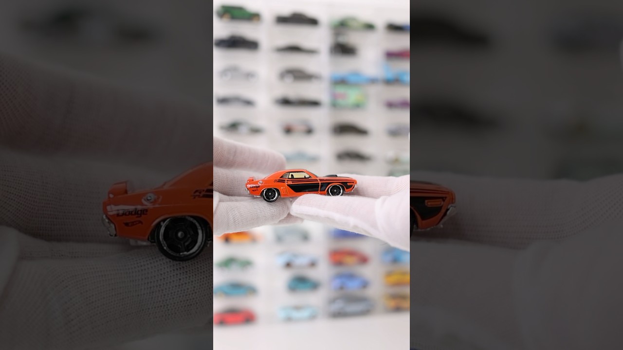 🔥 HOT WHEELS &rsquo;71 Dodge Challenger Unboxing & Display | Muscle Car Mainline Haul 2025 🚗💨