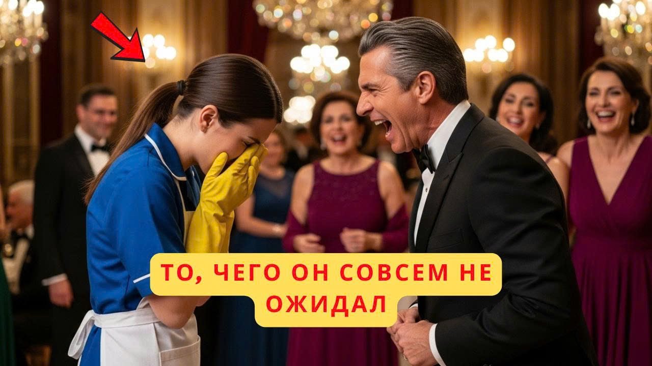«Станцуешь вальс — я уберу»😏 Миллионер смеялся, но она засияла✨