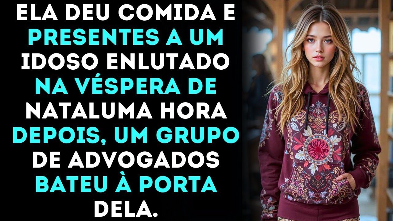 Ela deu comida e presentes a um idoso enlutado no Natal—Uma hora depois, os advogados dele bateram