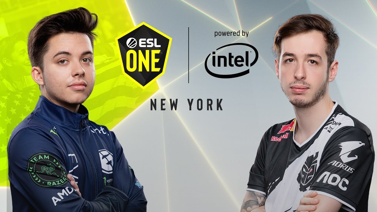 CS:GO - Evil Geniuses vs. G2 Esports [Dust2] Map 1 - Semifinal - ESL One New York 2019