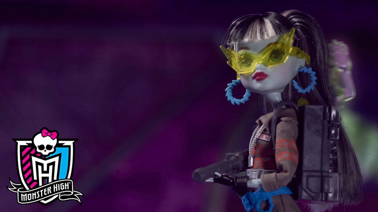 Ghostbusters Frankie Stein And Slimer | Monster High