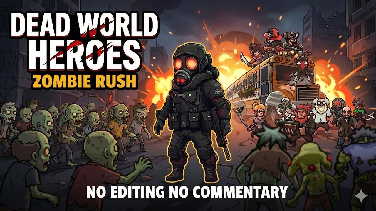 Dead World Heroes: Raw Gameplay – Zombie Survival & Shooter Action (No Commentary, Unedited)