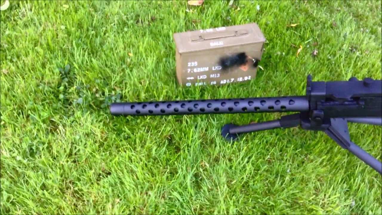 HOMEMADE M1919A4 BROWNING 30.CAL MACHINE GUN