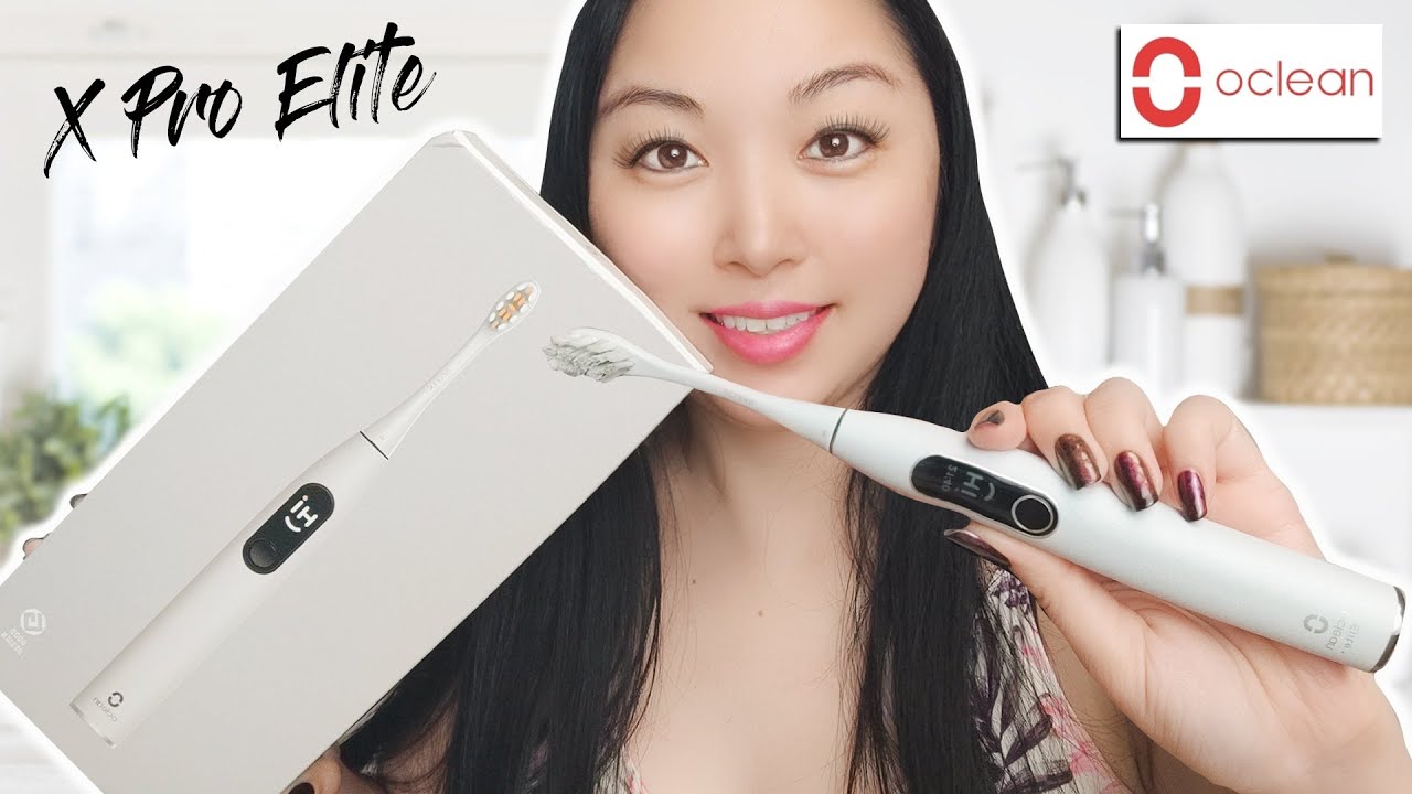 MAIS SILENCIOSA E INTELIGENTE DO MUNDO! Oclean X Pro Elite escova elétrica mais avançada do mundo