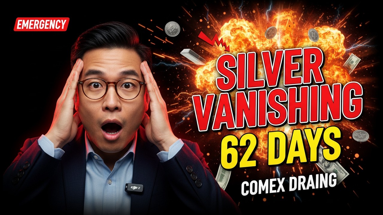 62 TRADING DAYS — The COMEX Silver Depletion Clock Wall Street Isn't Talking About 1080p caption