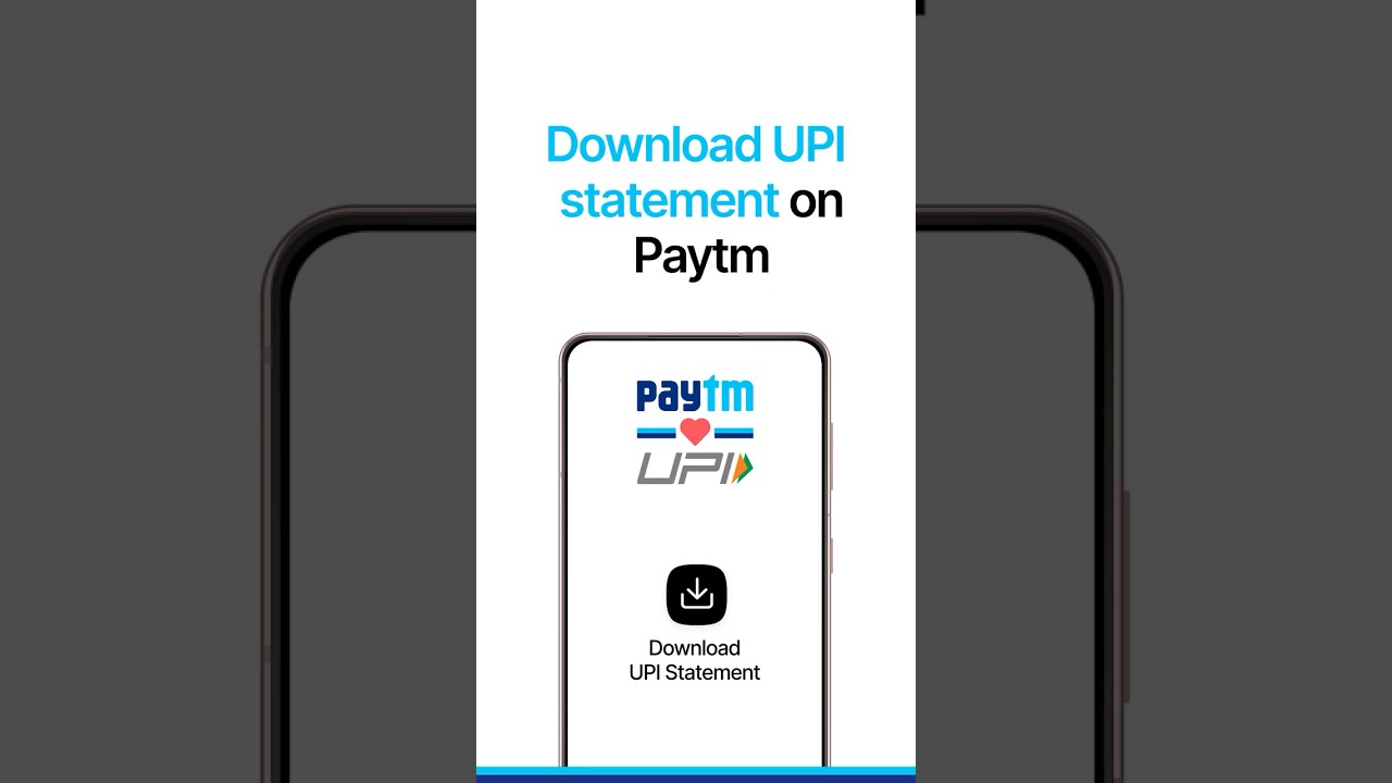 How to Download Your UPI Statement Easily on Paytm | Step-by-Step Guide | By Paytm | #PaytmKaro