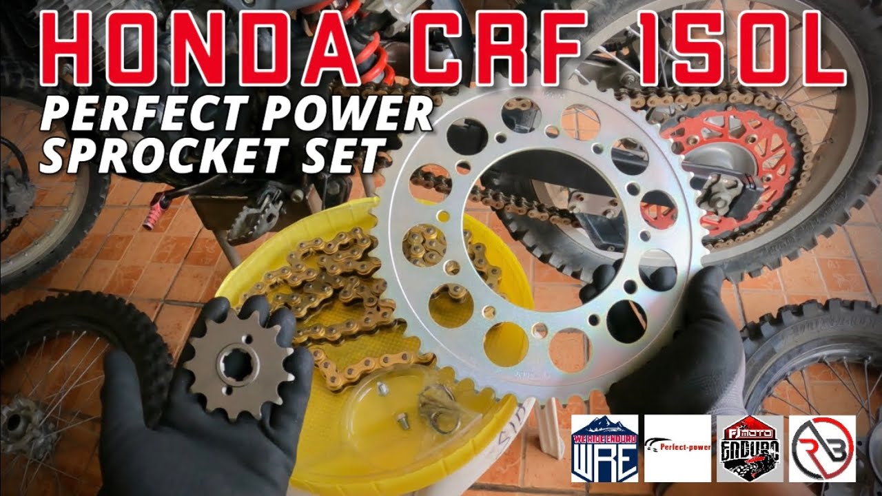 Perfect Power Sprocket Set | Honda CRF 150L | FJ Moto | RB MELO
