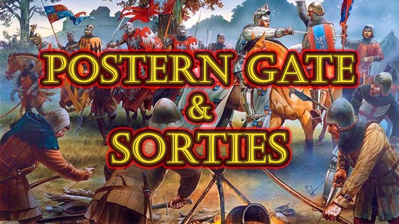 How Defenders Fought Back During a Siege | Postern Gate & Sally Port | The Anatomy of Castles