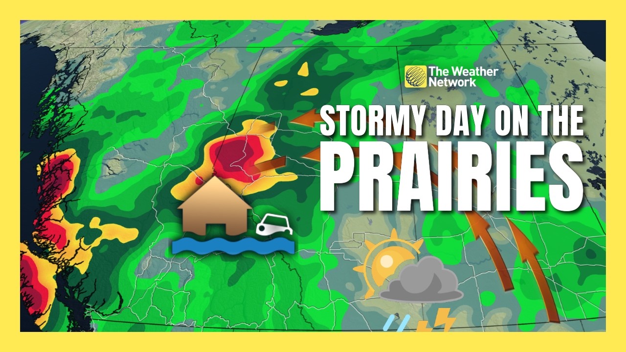 Incoming system brings severe weather risk to southern Alberta and Saskatchewan | #forecast
