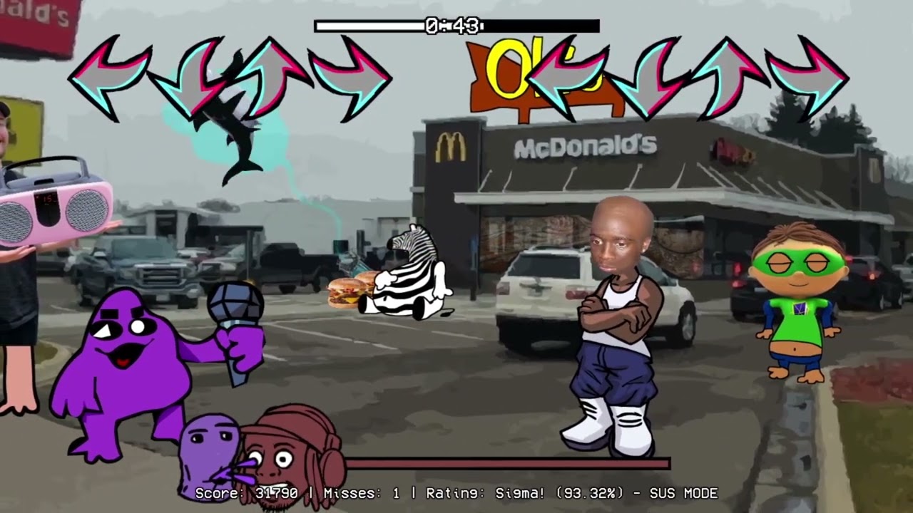 FNF: BOPCITY - grimace (ft kai cenat)