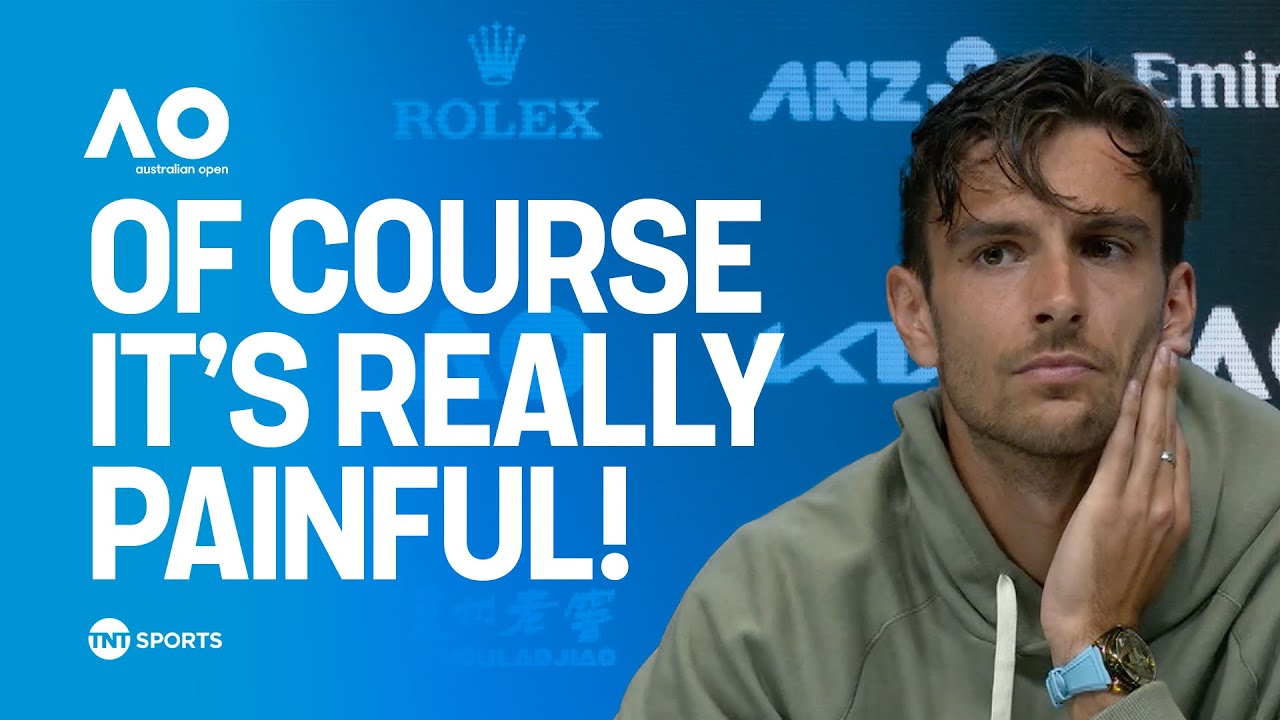 Lorenzo Musetti explains why he retired from Australian Open quarter-final against Novak Djokovic