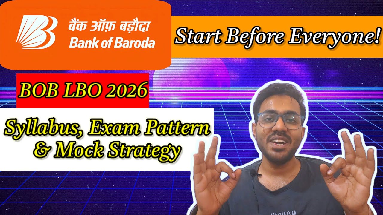BOB LBO 2026 Strategy🔥 Full Roadmap Syllabus, Mock Strategy, Pattern