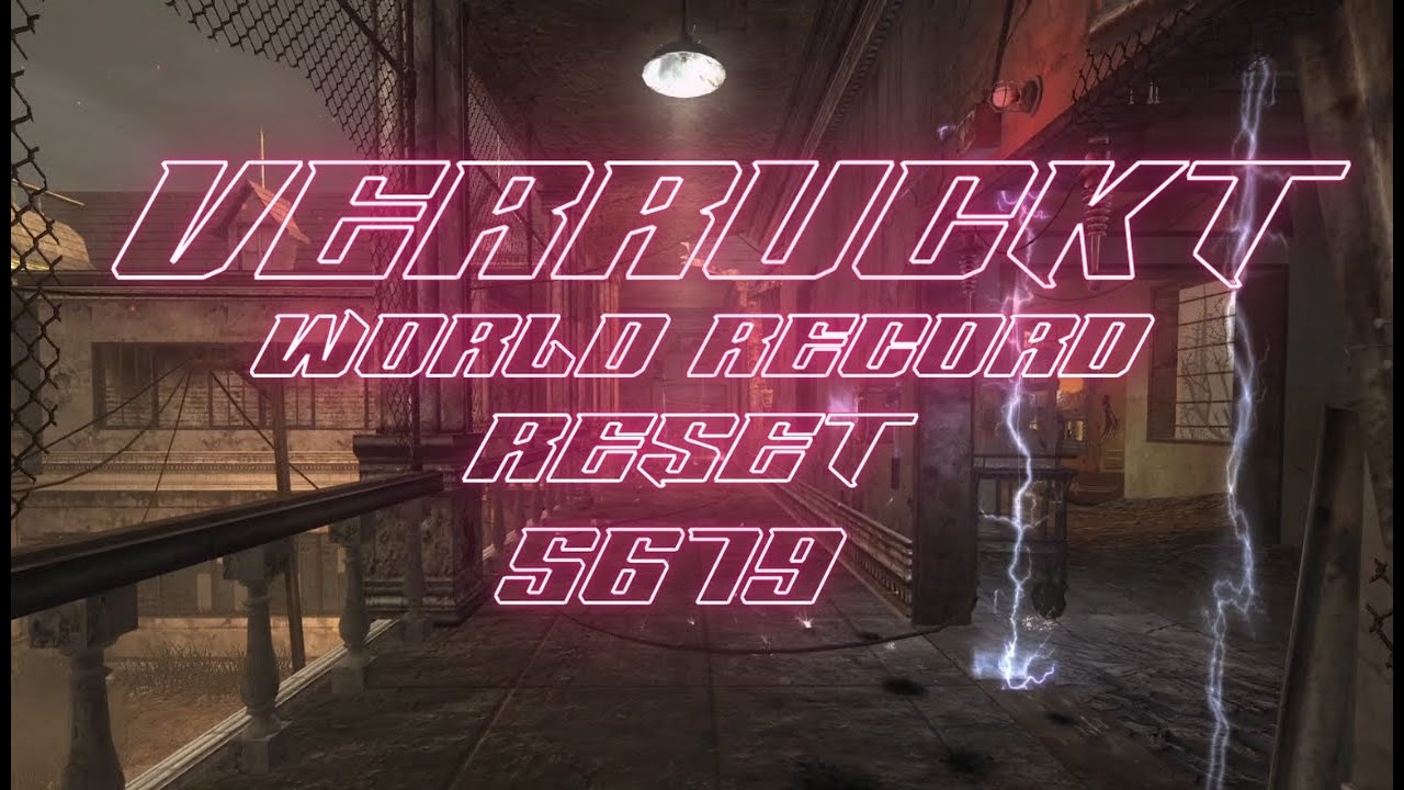 Verruckt World Record Reset 5679