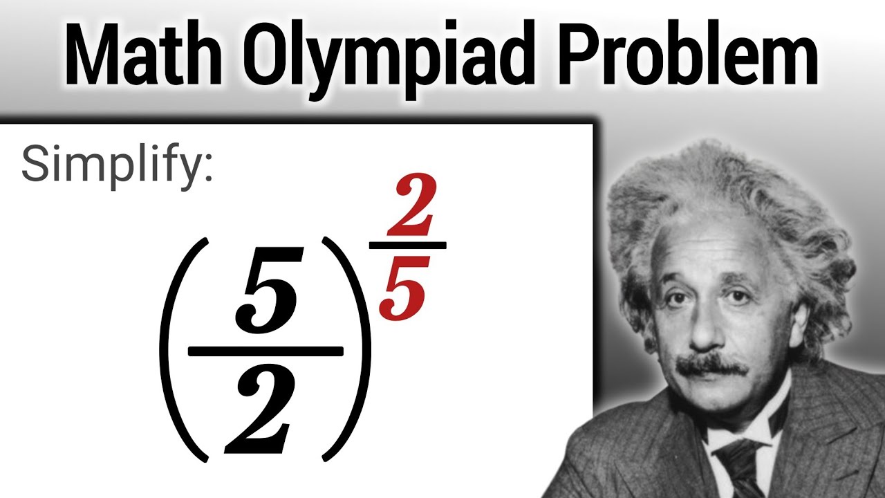 Can you Simplify? | Math Olympiad Question