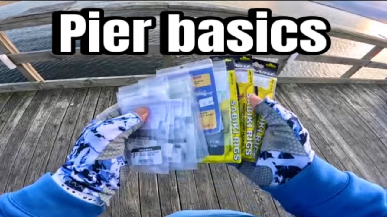 Pier fishing basic equipment for beginners #pierfishing #howtofish 