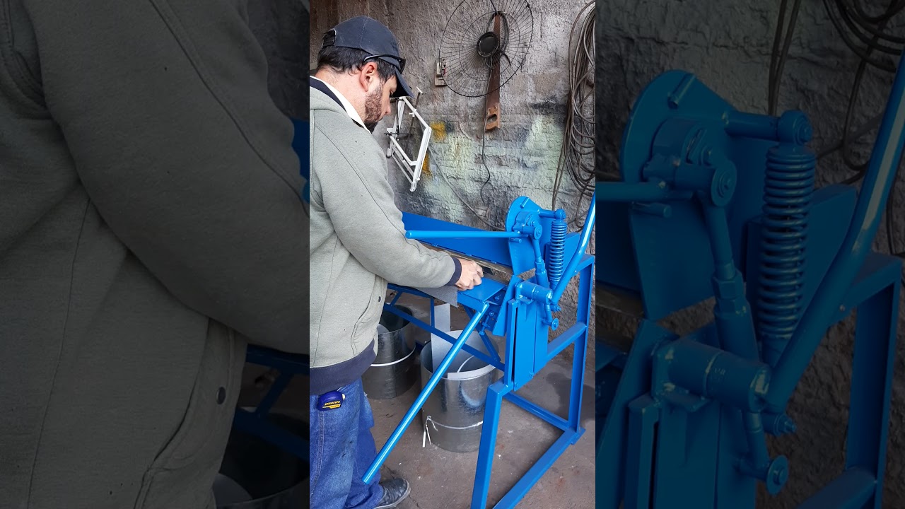 dobradeira de calha 6m artesanal