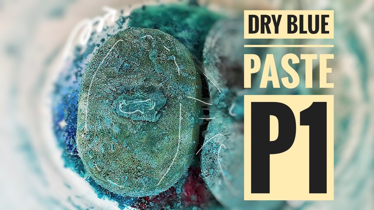 Part 1 ASMR Sponge Squeezing Dry Paste | TheArtOfFoam
